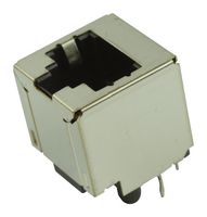 AMP - TE CONNECTIVITY 6116202-1 Modular Connector, RJ45 Jack, 1 x 1 (Port), 8P8C, Cat5, Through Hole Mount