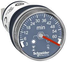 SCHNEIDER ELECTRIC XB5DTGM5 Analogue Timer, Harmony, Delay On Energisation, 3 min, 60 min