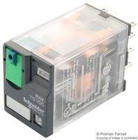 Schneider Electric RXM2AB2FD Miniature Relay, Dpdt, 12A, 110V, Socket