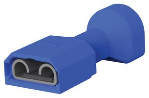 Amp Te Connectivity 3-520140-2 Female Disconnect, 6.35mm, 16-14Awg, Blu