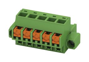 Phoenix Contact 1861496 Terminal Block, Pluggable, 5Pos, 12Awg