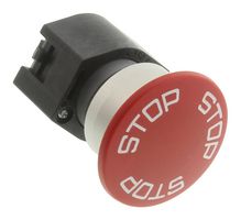 Eao 704.075.3 Stop Switch Actuator, Round, Red, 40mm