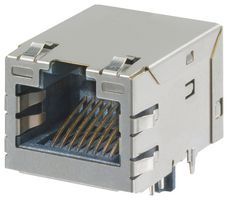 MOLEX 93627-3608 Modular Connector, RJ45 Jack, 1 x 1 (Port), 8P8C, Cat5e, Panel Mount, Through Hole Mount