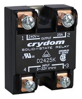 Sensata/crydom D2425K Solid State Relay, 24-280Vac, 25A, Panel