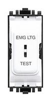 HONEYWELL K4898ELWHI Keylock Switch, 2 Way, Single Pole, 20 A,EMG LTG Test