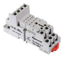 SCHNEIDER ELECTRIC/LEGACY RELAY 70-782D14-1 Relay Socket, DIN Rail, Panel, Screw, 14 Pins, 10 A, 300 V