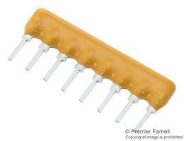 BOURNS 4608X-102-334LF Fixed Network Resistor, 330 kohm, Isolated, 4 Resistors, SIP, PC Pin, ± 2%