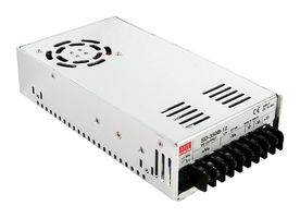MEAN WELL SD-350D-12 Isolated Chassis Mount DC/DC Converter, ITE, Enclosed, 2:1, 350 W, 1 Output, 12 V