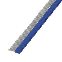PHOENIX CONTACT 1200163 Wire Ferrule, Single Wire, 18 AWG, 0.75 mm², 8 mm, Blue, COMBICON