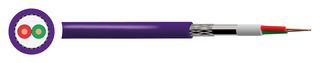 MULTICOMP PRO PP001544 Multipair Cable, Profibus DP FC, PVC, Screened, 1 Pair, 22 AWG, 0.35 mm², 328 ft, 100 m