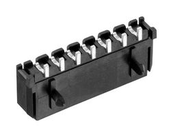 WURTH ELEKTRONIK 662106136022 Pin Header, Snap-In Plastic Peg, Wire-to-Board, 3 mm, 2 Rows, 6 Contacts, Surface Mount Right Angle