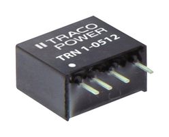TRACO POWER TRN 1-4811 Isolated Through Hole DC/DC Converter, ITE, SIP, 2:1, 1 W, 1 Output, 5 V