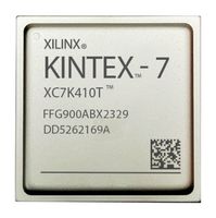 AMD XC7K410T-2FFG900I FPGA, Kintex-7, MMCM, PLL, 350 I/O's, 710 MHz, 406720 Cells, 970 mV to 1.03 V, FCBGA-900, NCNR