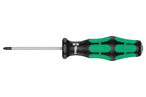 WERA 05009305001 Screwdriver, Pozidriv, PZ0, 60 mm Blade, 141 mm Overall
