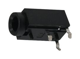 KYCON STX-3000 Phone Audio Connector, 3.5mm Stereo, 3 Contacts, Jack, PCB Mount, Tin Plated Contacts