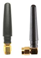RF SOLUTIONS ANT-MSTUBR-SMAM Stubby Antenna, 2.17GHz, 3 VSWR, 3dBi Gain, SMA Connector