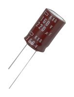 CHEMI-CON EKXG401ELL151MM40S Electrolytic Capacitor, 150 µF, 400 V, ± 20%, Radial Leaded, 10000 hours @ 105°C, Polar
