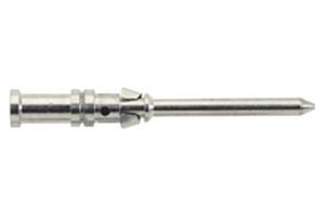 HARTING 09150006161 Heavy Duty Connector Contact, Han D, Pin, 22 AWG, Crimp, 10 A, Copper Alloy
