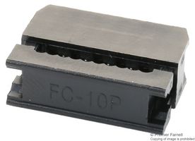 MULTICOMP PRO MC-254-10-00-00-IDC IDC Connector, IDC Receptacle, Female, 2.54 mm, 2 Row, 10 Contacts, Cable Mount