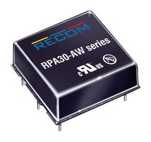 RECOM POWER RPA30-2412DAW/P Isolated Through Hole DC/DC Converter, ITE, DIP, 4:1, 30 W, 2 Output, 12 V