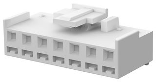 TE CONNECTIVITY 2132781-7 Rectangular Power Connector, 7 Contacts, Economy Power II, Cable Mount, Crimp, 3.96 mm