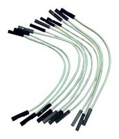 TWIN INDUSTRIES TW-FP-10 Jumper Wire, 24 AWG, 100mm, Pack of 10