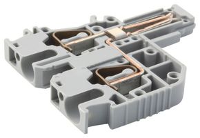 IMO PRECISION CONTROLS SCP-PTD2.5/1LGREY Accessory, IMO SCP Series DIN Rail Terminal Blocks, Modular Composition Plug, SCP