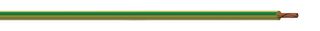 STAUBLI 60.7008-999-20 Wire, PVC, Green, Yellow, 17 AWG, 259 x 0.07mm, 5 m