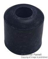 ESSENTRA COMPONENTS SOF-15127 Bumper / Feet, Screw, 18.5 mm, 18.35 mm, Round, Black