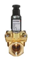 SENSATA / CYNERGY3 SOL5A1 Solenoid Valve, Industrial, 2 Port, 1-1/4", Normally Open, 24 Vdc, SOL Series, Brass
