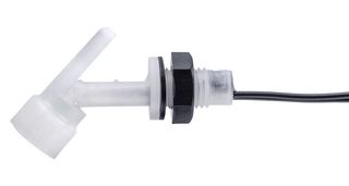 SENSATA / CYNERGY3 LLF44H100RF Float Switch, LLF40 Series, Horizontal, Internal Fitting, Polypropylene, 100 VA, 1 m PVC Leads