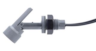 SENSATA / CYNERGY3 LLF46Y100RF Float Switch, LLF40 Series, Horizontal, Internal Fitting, PPS, 25 VA, 1 m PVC Leads