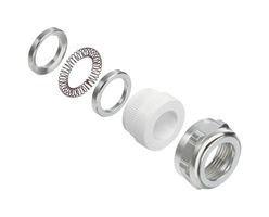 WEIDMULLER VG 21 HQ EMV68 11-15.5 Cable Gland, RockStar, Brass, 11 mm, 15.5 mm