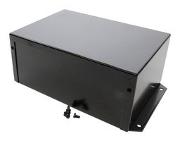 HAMMOND 1411FBQBK. Metal Enclosure, w/ Flange, Utility Box, Aluminium, 76.78 mm, 126.64 mm, 177.44 mm, IP32
