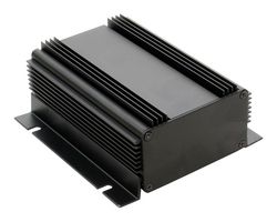 HAMMOND 1455KHD1201BK. Metal Enclosure, Wall Mount, Extruded Aluminium, 51.02 mm, 109.02 mm, 120 mm, IP54