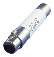 MULTICOMP PRO PS000227 XLR Audio Adapter, XLR Receptacle, XLR Plug