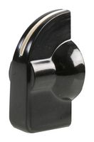 MULTICOMP PRO MCPN-1 Knob, Round Shaft, 6.4 mm, Phenolic, Pointer with Indicator Line, 19 mm