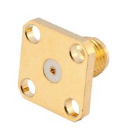 MULTICOMP PRO MC002938 RF / Coaxial Connector, SMA Coaxial, Straight Flanged Jack, 50 ohm, Beryllium Copper