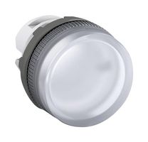 ABB 1SFA611400R1005 Indicator Lens, White, Round, 22 mm, Pilot Light Head, ABB Modular Series Pilot Lights, Modular