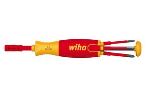 WIHA 41158 Screwdriver Set, Torx, Integrated Bits, T8 - T25, 7 Piece