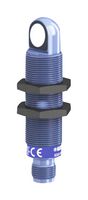 TELEMECANIQUE SENSORS XXA18P1AM12 Ultrasonic Sensor, OsiSense™, M18, Straight, Plastic, 1 m, 4.20 mA Output, 24 Vdc, M12 Connector