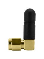 SIRETTA DELTA25/X/SMAM/RP/RA/35 Stubby Antenna, 2.4GHz to 2.5GHz, 2 VSWR, 0dBi Gain, 50ohm, Vertical Polarisation, SMA Connector