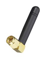 TAOGLAS TI.10.0112 Whip Antenna, 433.05MHz to 434.79MHz, 1.5 VSWR, 0dBi Gain, 50ohm, Linear Polarisation SMA Connector