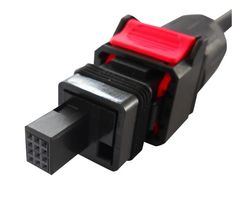 AMPHENOL COMMUNICATIONS SOLUTIONS 10143486-101LF I/O Connector, 8 Contacts, Plug, I/O, Crimp, FCI VerIO 10143486, Cable Mount