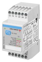 CARLO GAVAZZI DTA72DM24 Thermistor Relay, 265VAC/VDC Supply, 250VAC/8A Contact, SPDT, DIN Rail, DTA72 Series