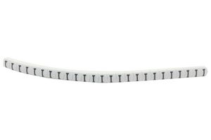 HELLERMANNTYTON 901-11032 HGBC1-3WH I Wire Marker, Helagrip, Slide On, Chevron Cut, Pre Printed, I, Black, White, 3.5mm, 3 mm