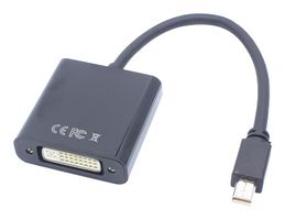 MULTICOMP PRO PS000266 Audio Adapter, Mini DisplayPort Plug, DVI-I Receptacle