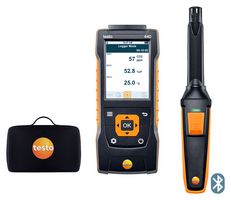 TESTO TESTO 440 CO2 KIT Air Quality Meter, -20 °C, 50 °C, 5% to 95%, 0ppm to 10000ppm