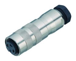 BINDER 99-5662-15-19 Circular Connector, Miniature Circular Connector, 423 Series, Cable Mount Receptacle, 19 Contacts