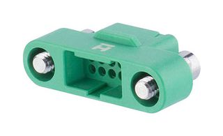 HARWIN G125-3241096M3 Connector Housing, Black / Green, G125, Receptacle, 10 Ways, 1.25 mm, G125 Series Contacts